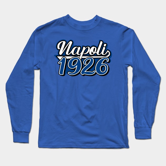 Naples 1926 Long Sleeve T-Shirt by lounesartdessin